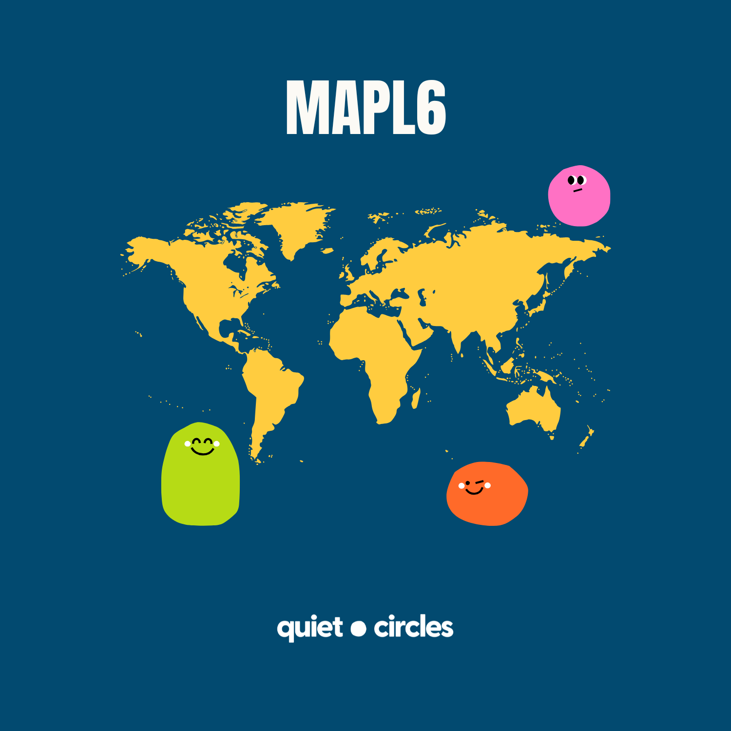 Mapl6 map-based geography game screenshot